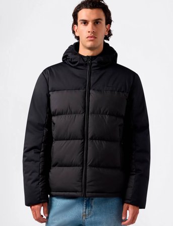 Champion Hooded Jacket - Black - XXL