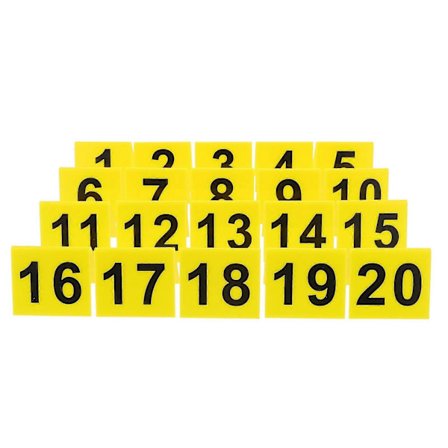 Bevismarkörer Brottsplatsmarkörer 1-20 Bevisnummer Markörer Dekorationer Nummer Id Tält Brottsplatsfest_max