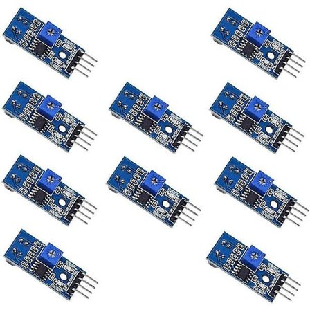 10 kpl TCRT5000 Infrapuna Heijastava Valosähköinen Kytkin IR-este Viivaseuranta