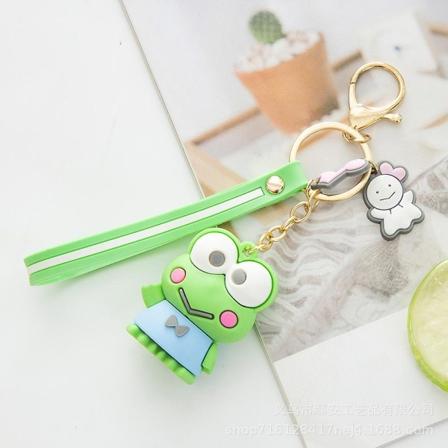Kawaii Cartoon Sanrio Avaimenperä Kuromi My Melody Lanyard Avaimenperä Mini Nukkelaukku Riippuva Koriste Lahja Keroppi