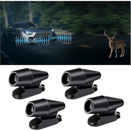4 stk. Hjortefløjter til Køretøjer Bil Motorcykel Eksteriør Tilbehør