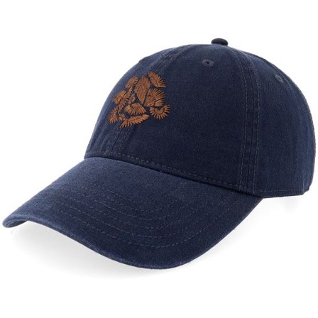 Upfront - Blå unconstructed Keps - Don Navy Dad Cap @ Hatstore