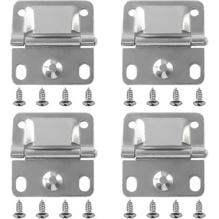 Ruostumattomat saranat ja ruuvisarja Coleman-kylmälaukkuihin - Varaosat malleihin 5235 6262 6270 (4 kpl) ja yhteensopivuus [YJD]