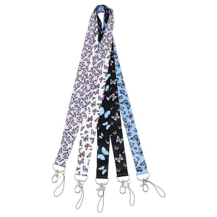 5 stk telefonkamera snor kreativt arbeid kort hengende tau telefon anheng innredning