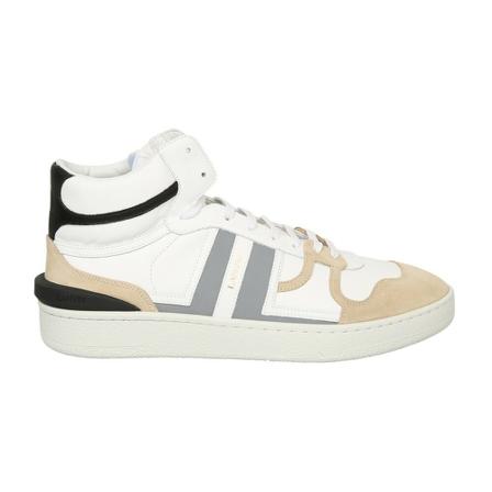 Lanvin Sneakers High TOP Clay , Wit , Heren , Maat: 43 EU