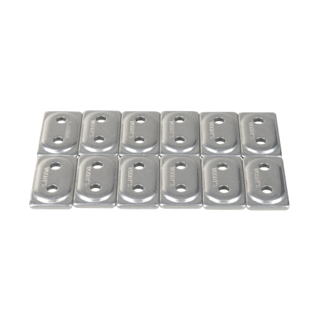 Aluminiumbricka Woodys Double Digger