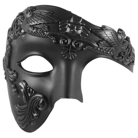 Romersk Soldat Maskerademaske Halloween Partymaske Mænd Maskeradebal Maske (FMY)