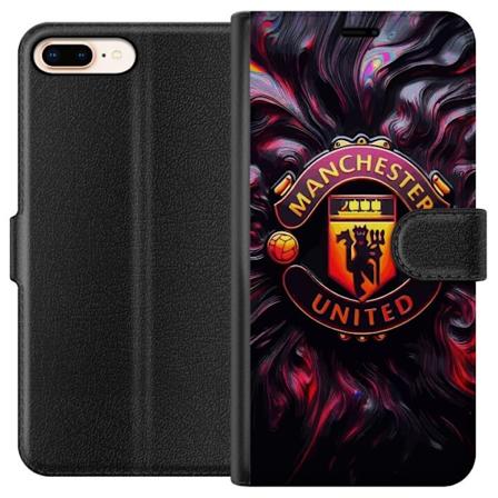 Apple iPhone 8 Plus Lompakkokotelo Manchester United