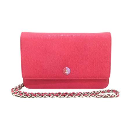 Chanel Vintage, Wallets & Cardholders Roze, Dames, Maat:ONE Size
