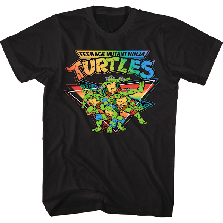 Retro Teenage Mutant Ninja Turtles T-shirt