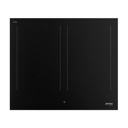 Smeg SIM3644N induktionskogeplade 60 cm med EVO Slider, 4 zoner - Mat sort | KitchenOne