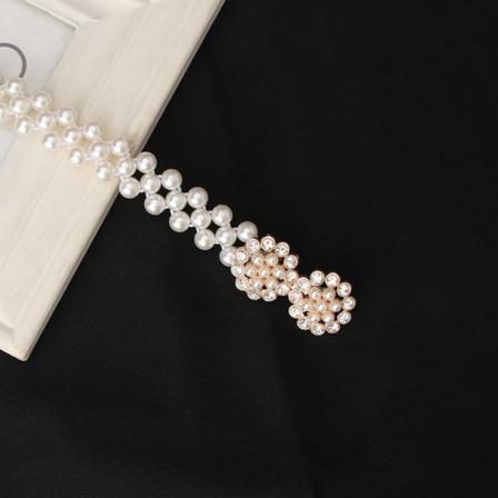 Kvinder bælter Fashion Elegant perle talje kæde Populær indlagt Rhinestone kjole dekoration bælte 8131款 67 long and 2 wide