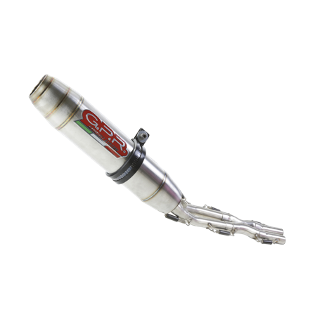 Halbauspuffanlage G.P.R. Deeptone Inox - Ducati 996 2000-2001