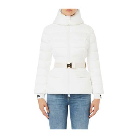 Elisabetta Franchi Down Jakke Hvid, Dame