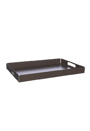 ERNST Bricka metall Köksredskap Brun 45x30x4