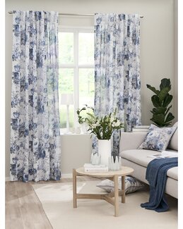 Multibandslängd med tryckt blommotiv Shivaun 2-pack Blå - Linea