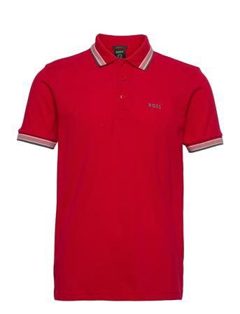 Paddy Polos Short-sleeved Rød BOSS