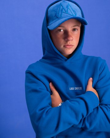 Les Deux Dexter Hoodie Kids Blauw Hoodies Jongens - Kids Brand Store