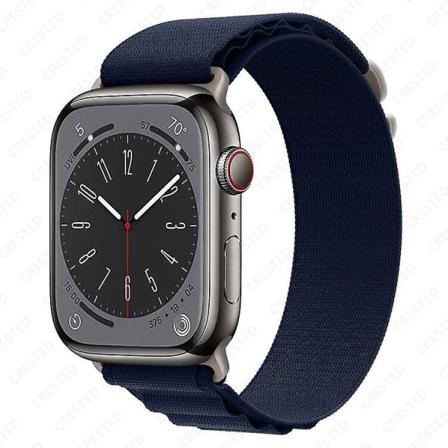 Alpine Loop Rannekoru Apple Watch Ranneke 49mm 44mm 40mm 45mm 41mm 42mm 38mm 38 40 44 45mm Rannekoru Iwatch Ultra Series 7 6 3 Se 8 42 44 45 49mm mid-