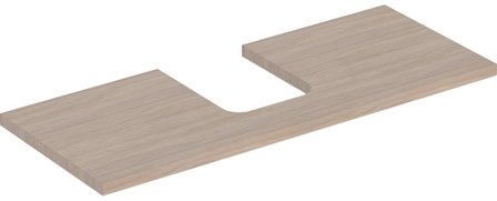 Geberit ONE 505.275.00.5 Bänkskiva 120 cm Ek, Badrum