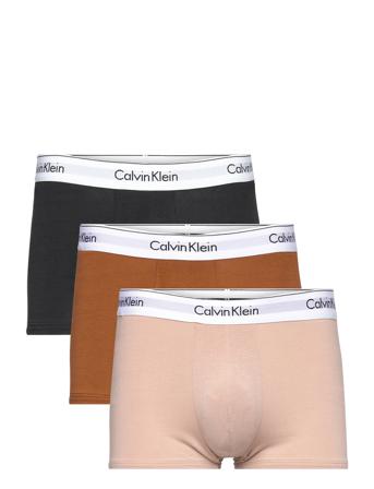Trunk 3Pk Boxershorts Sort Calvin Klein