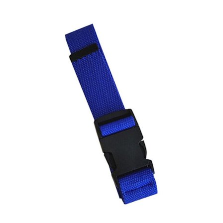 Canvas taljebælter Spænde linning BLÅ