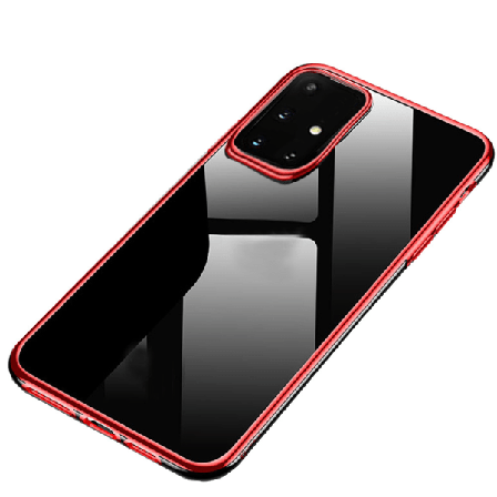 Samsung Galaxy A51 - Stötdämpande Floveme Skal Röd