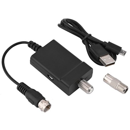 USB 50-100 Miles HD Digital Antenneforstærker TV Antennesignalforstærker VHF UHF