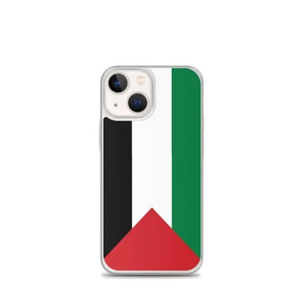 iPhone-fodral - Palestinas flagga - iPhone 13 mini - Flexibelt - Multicolor - Vertikal