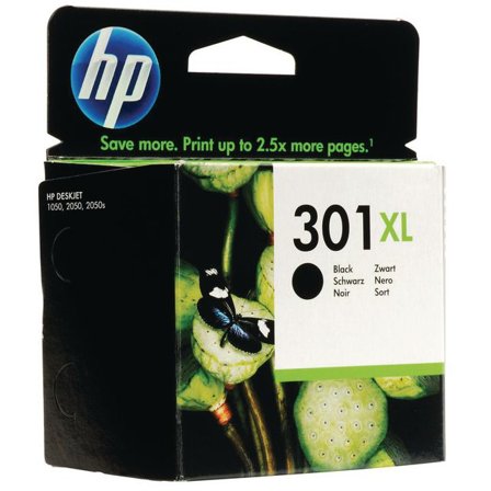 HP Bläckpatron, 301XL, CH563EE, svart, singelförpackning, hög kapacitet - Lyreco - Toner och bläck - Bläckpatroner - Bläckpatroner HP