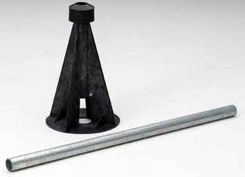 Garo MVRF Stolpefundament, Verksted & bil