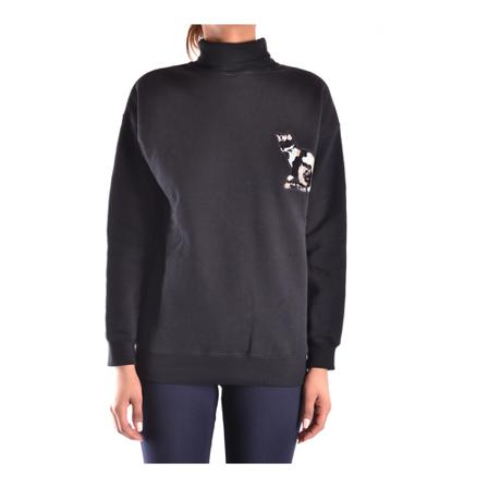 Msgm, Sweatshirts Zwart, Dames, Maat:M