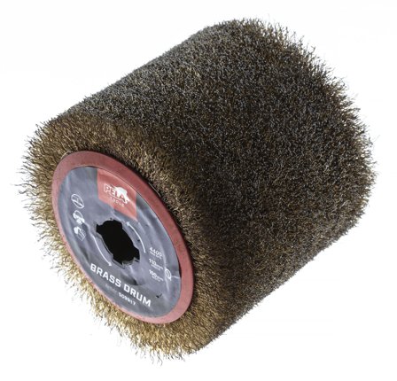 PELA 509917 Børste til PELA satineringsmaskin 509658, 4", Maskintilbehør & forbruk