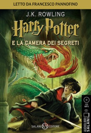Harry Potter e la camera dei segreti letto da Francesco Pannofino. Audiolibro. CD Audio formato MP3. Vol. 2 J. K. Rowling