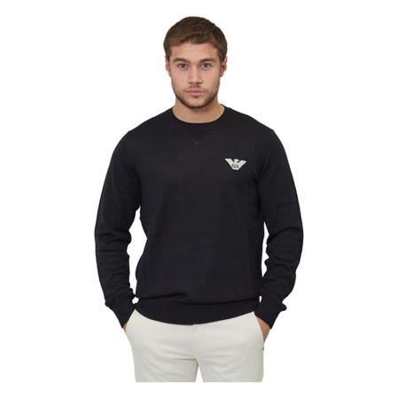 Emporio Armani Sweatshirts Blå, Herre