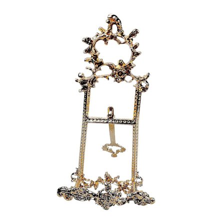 Stativ for rammeholder, displaystativ, holdbar staffeli, oppbevaringsstativ, staffeli, tallerkenholder, metall, for bord, bryllup, bordkunst