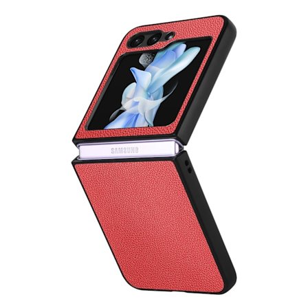 Litchi-mönstrat skal för Samsung Galaxy Z Flip 5