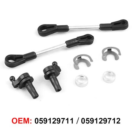 Audi 2.7 3.0 Tdi Imuputken pyörreläppien korjaussarja malleihin A4 A5 A6 Q7 TOUAREG 059129711 059129712