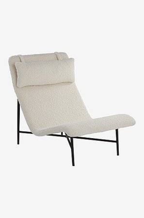 Jotex - Fåtölj Järn - Plywood - Polyester - Teddy Naturvit MILFORD - Köp Fåtöljer hos Jotex