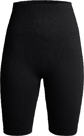 Röhnisch Women's Seamless Rib Bike Tights Women workout shorts Black M/L