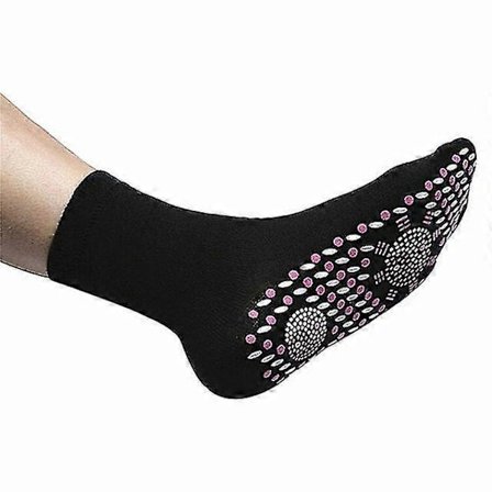 Selvoppvarmende magnetiske terapisokker for vintervarme og komfort med massasje