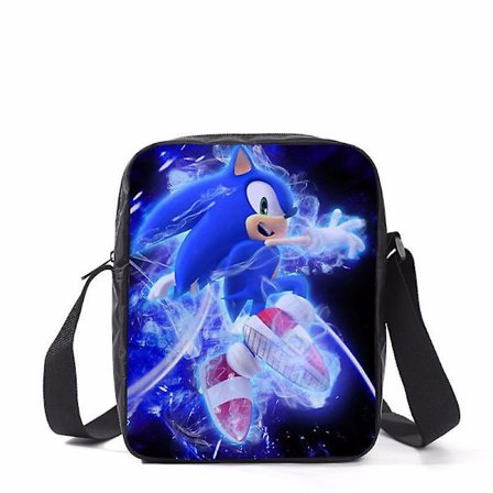 3st Super Sonic Kids Case Ryggsäckar Messenger Väskor Axel