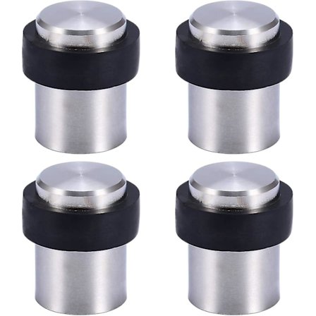 Gulv-dørstopper 4,5 cm Rustfrit Stål Dørstopper (4 stk)