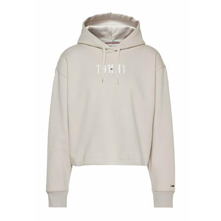 Tommy Jeans - Hoodies - Beige - Dam - Storlek: M, Dam, Storlek: M