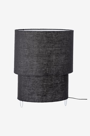 Bloomingville - Pöytävalaisin Zalt - Musta - Pöytävalaisimet - - Homeroom