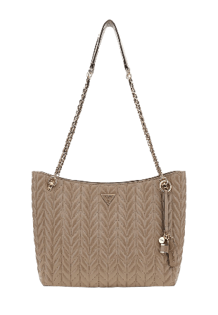 Guess CHERYL 2 COMP TOTE Handväskor Dam Beige ONESIZE