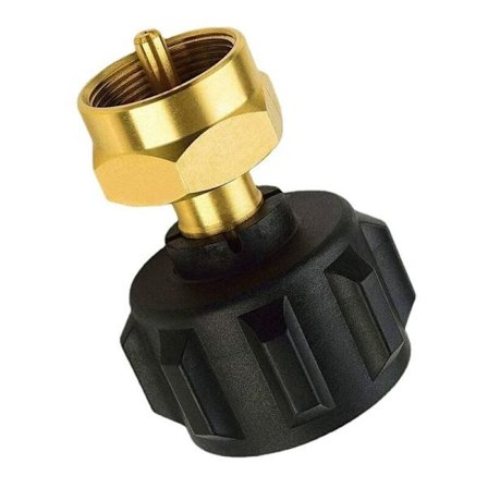 Propangascylinder Fyldningskonnektor Konvertering Flow Beskyttelse Messing Interface Tilbehør Propangascylinder Fyldningskonnektor