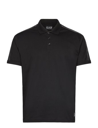 EA7 Polo Shirt - Black - XS