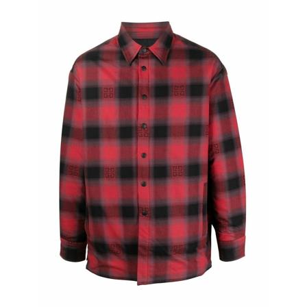 Givenchy Casual Shirts , Rood , Heren , Maat: L