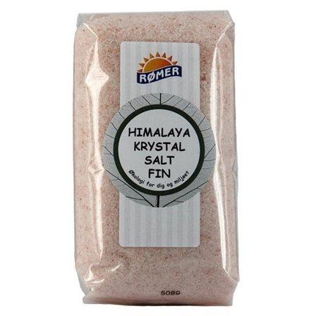 Rømer Himalaya krystalsalt fint 500 g, Helse & Madvarer, Krydderier, Salt